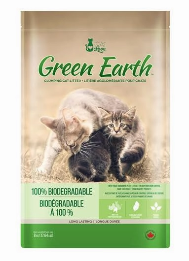 Cat Love Green Earth Multi-Cat Biodegradable Clumping Cat Litter 8kg kitten supplies kitten toys kitten food kitten litter box kitten bed