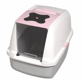 Catit Hooded Cat Litter Pan kitten supplies kitten toys kitten food kitten litter box kitten bed
