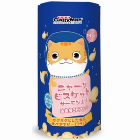 CattyMan Biscuits Salmon Cat Treats 60g cat grass snacks cat grass planter cat digestive aid catnip spray cat herbal treats