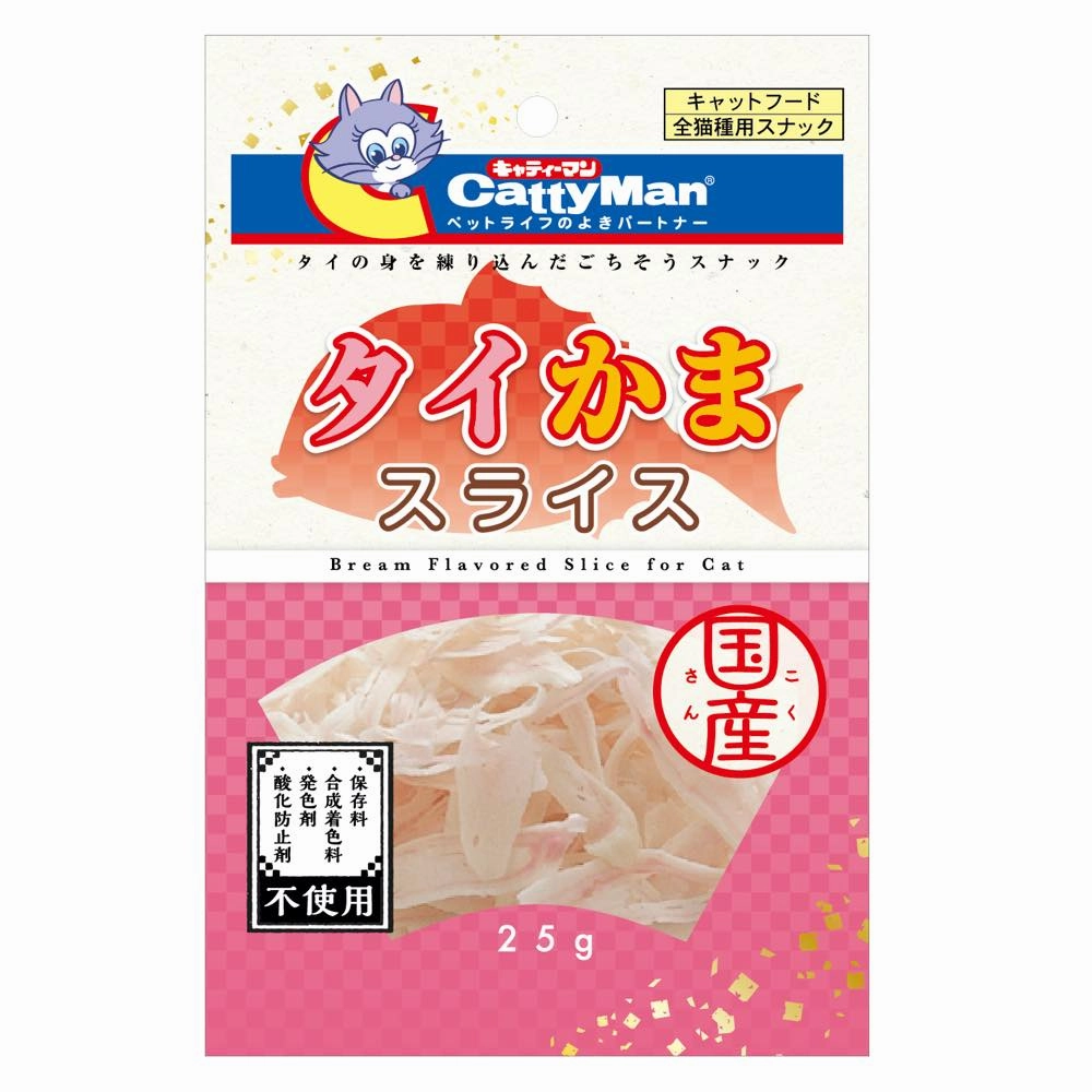 CattyMan Bream Slice Cat Treats 22g dog chew toys dog dental chews durable chew toys puppy chew toy bone chew