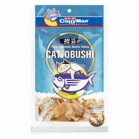 CattyMan Cat's Obushi Pure Japanese Bonito Classic Flakes Cat Treats 20g cat grass snacks cat grass planter cat digestive aid catnip spray cat herbal treats