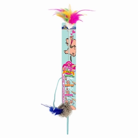 CattyMan Jareneko Swingy Jitterbug Teaser Cat Wand Toy cat leash cat bowtie cat hat cat bandana cat costume