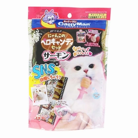 CattyMan Salmon Flavored Lollipop DIY Set for Cat 140g cat snacks catnip treats healthy cat food cat reward treats low calorie cat food