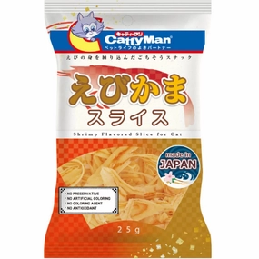 Cattyman Shrimp Slices Cat Treat 25g cat grass snacks cat grass planter cat digestive aid catnip spray cat herbal treats