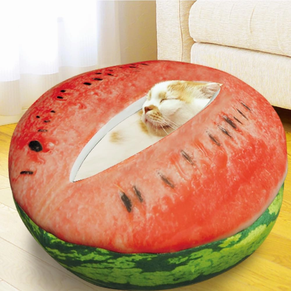 CattyMan Watermelon Cool Feel Cat Bed