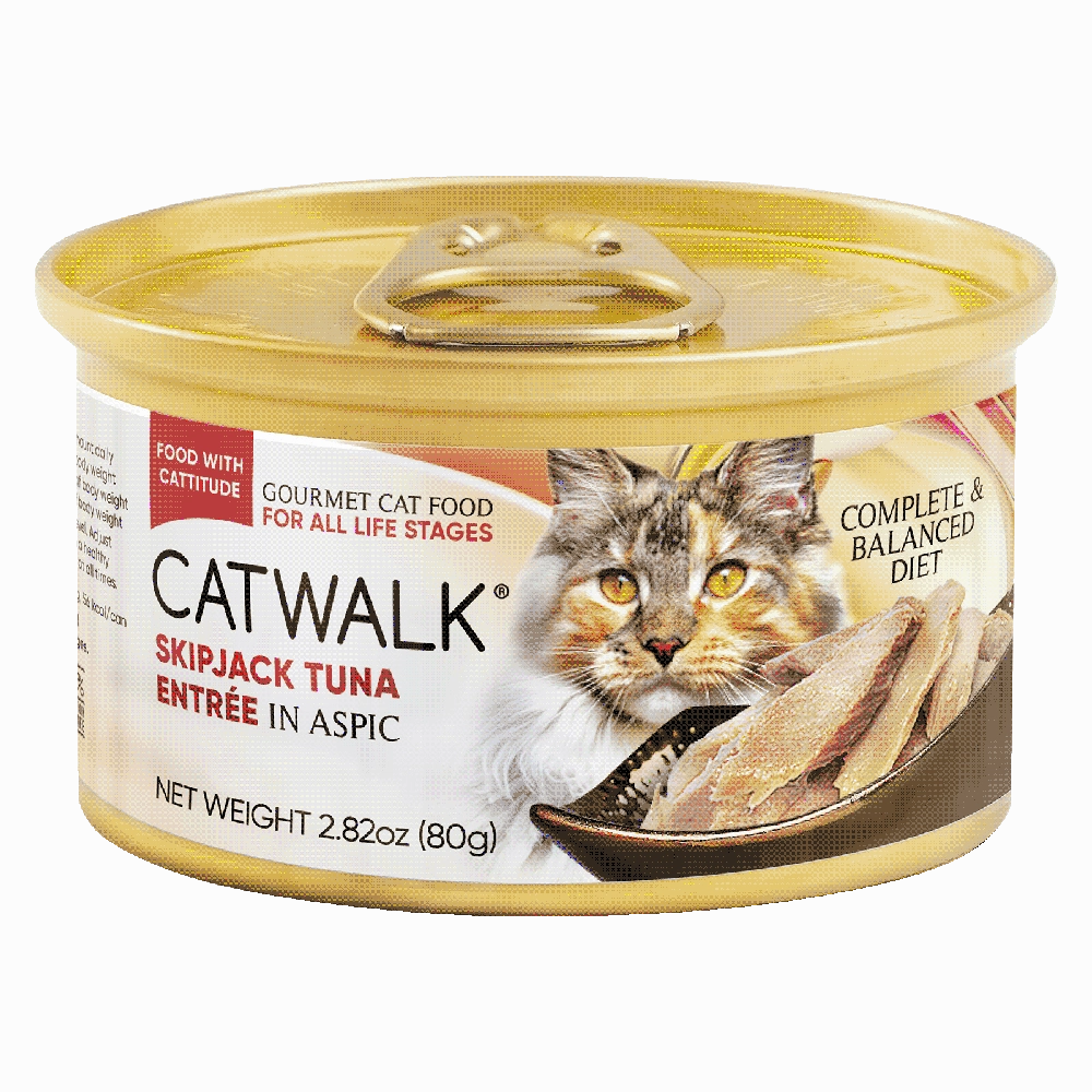 Catwalk Cat Skipjack Tuna Entree in Aspic 80g