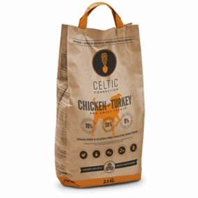 Celtic Connection Chicken With Turkey & Sweet Potato Grain Free Dry Dog Food freeze dried dog treats dog freeze snacks raw dog treat dehydrated dog food meat dog snack