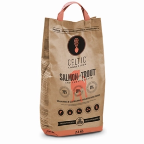 Celtic Connection Salmon With Trout & Sweet Potato Grain Free Dry Dog Food freeze dried dog treats dog freeze snacks raw dog treat dehydrated dog food meat dog snack