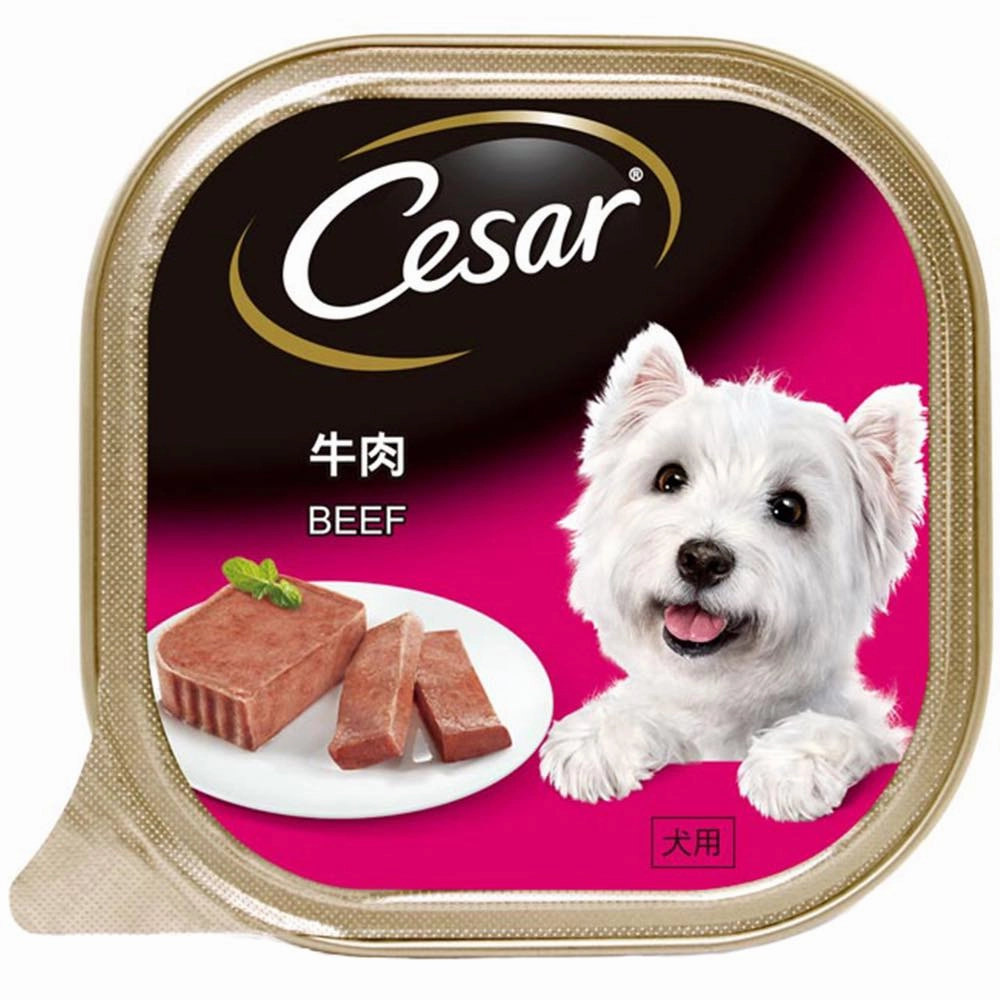 Cesar Beef Pate Tray Dog Food 100g dog toys interactive dog toy plush dog toy dog rope toy squeaky toy