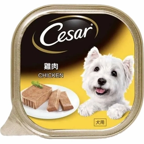 Cesar Chicken Pate Tray Dog Food 100g dog toys interactive dog toy plush dog toy dog rope toy squeaky toy