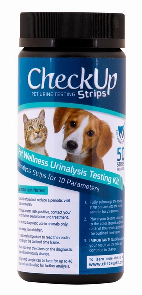 CheckUp 10-in-1 Urine Test Strips, Dog/Cat cat beds cat scratching post cat shampoo cat tunnel cat brush
