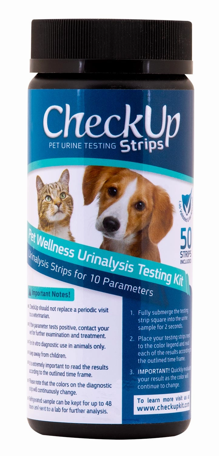CheckUp 10-in-1 Urine Test Strips, Dog/Cat cat beds cat scratching post cat shampoo cat tunnel cat brush