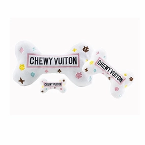 Chewy Vuiton White Bone Toy dog toys indestructible dog toys dog tug toys dog plush chew resistant toy