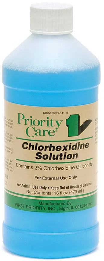 Chlorhexidine Veterinary Disinfectant Solution
