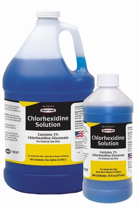 Chlorhexidine Solution 2%, Gallon poultry remedies poultry supplement goat vitamins sheep probiotics animal health boost