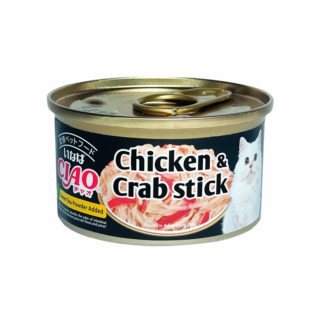 Ciao Cat Chicken Fillet and Crab Stick in Jelly 75g (C13)