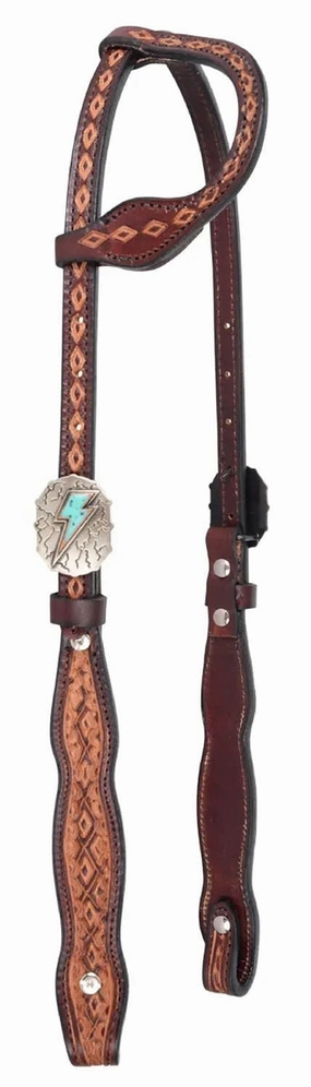 Circle Y Montana One Ear Headstall, Full cat fur care cat grooming tools cat deshedding brush cat bath kit cat nail trimmer