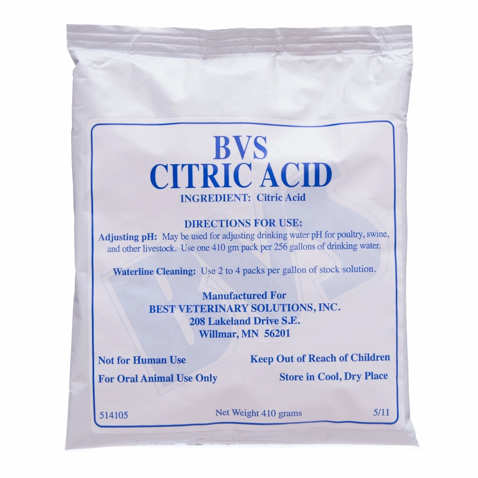 Citric Acid Soluble Powder for Poultry & Swine, 410 g pkt puppy accessories new puppy gear puppy bed puppy blanket puppy grooming kit