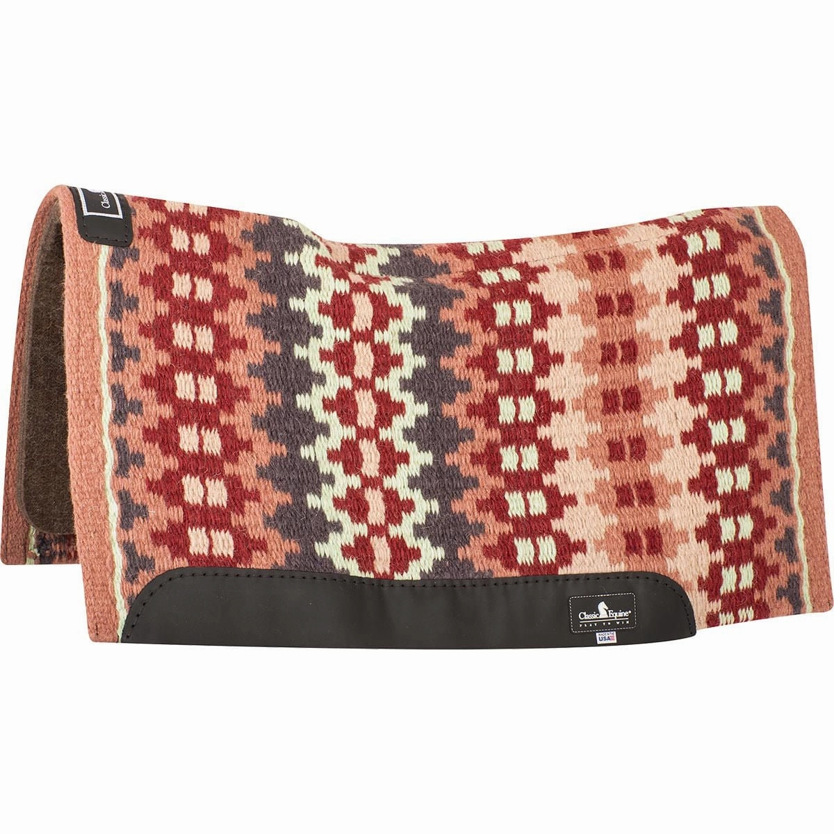 Classic Equine Contour Wool Top Alpaca Saddle Pad