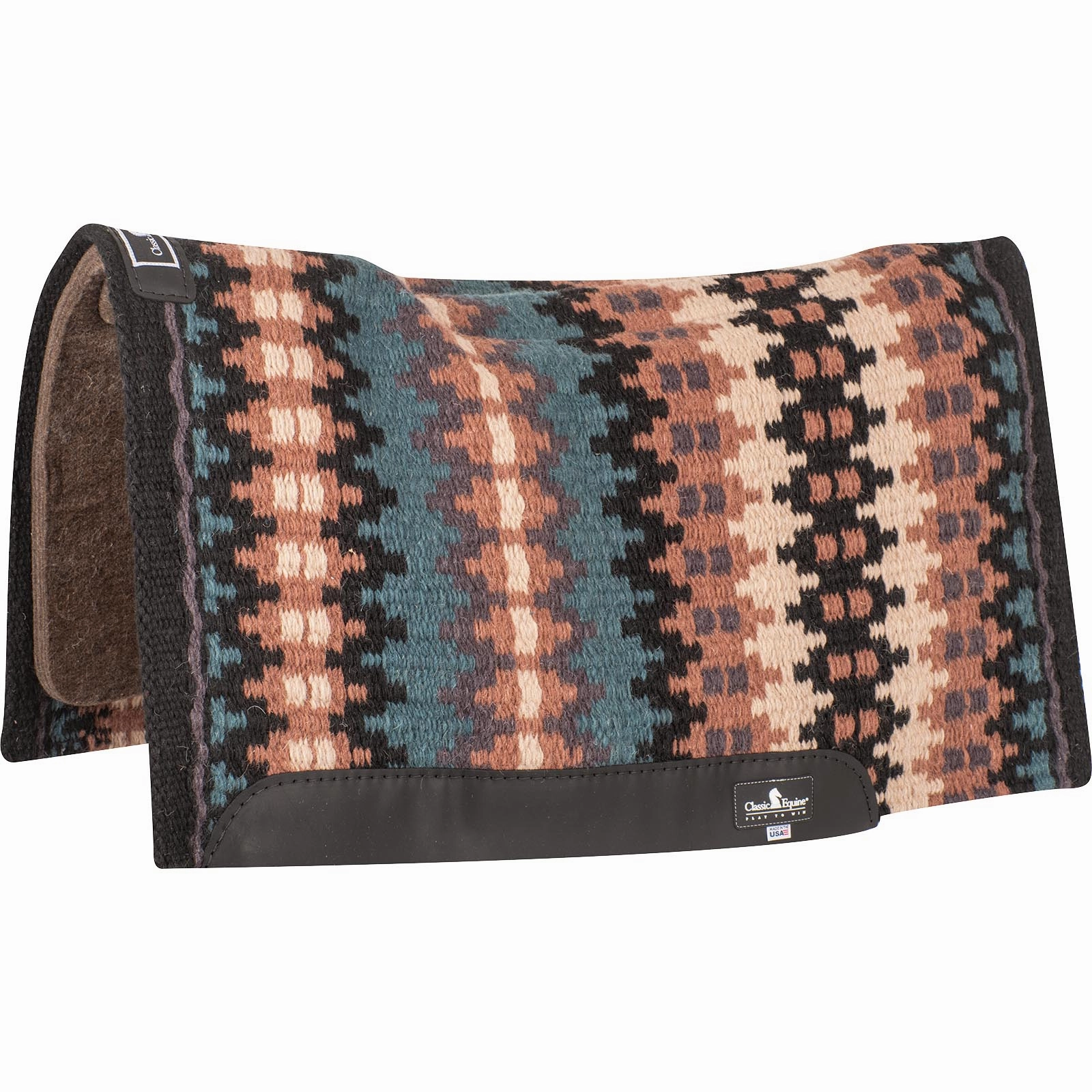 Classic Equine Contour Wool Top Alpaca Saddle Pad
