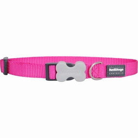 Classic Hot Pink Dog Collar dog leash harness set dog leash clip rope dog leash retractable leash