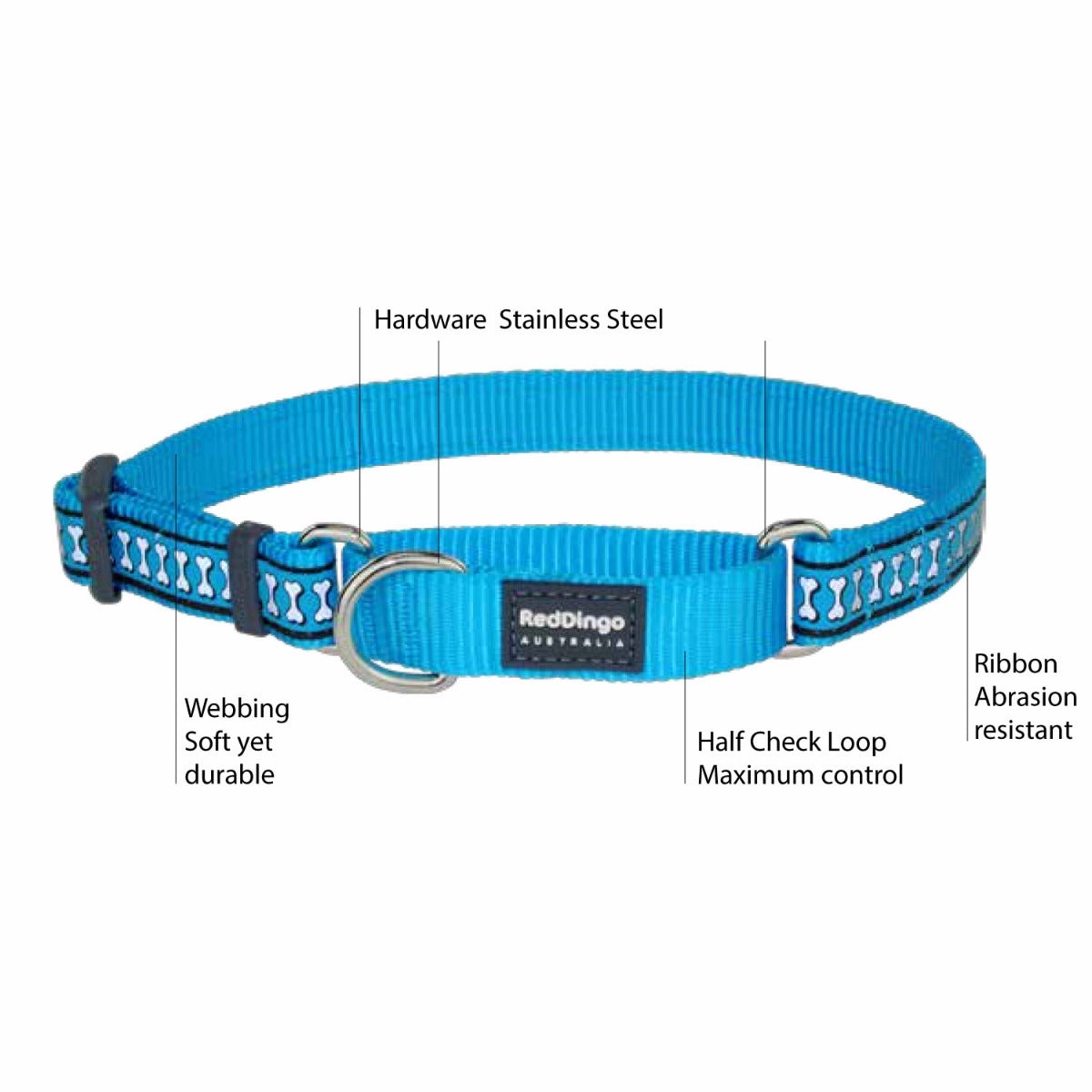 Classic Turquoise Martingale