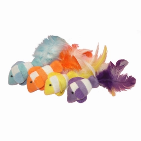 Clown Fish, 2 pk, Assorted, 6" cat scratchers cat towers cat window perch cat heating pad cat calming spray