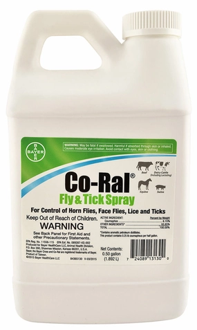Co-Ral Fly & Tick Spray, 64 oz sheep feed sheep mineral sheep hay sheep pellets sheep salt block