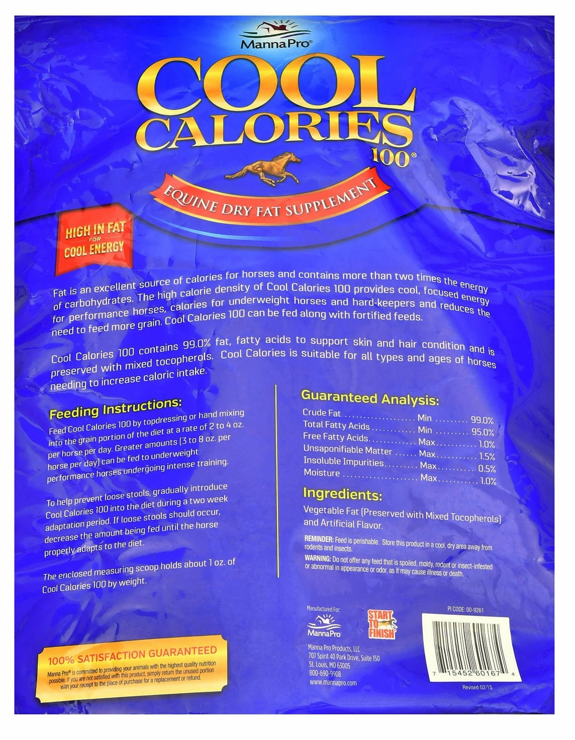 Cool Calories 100, 20 lbs