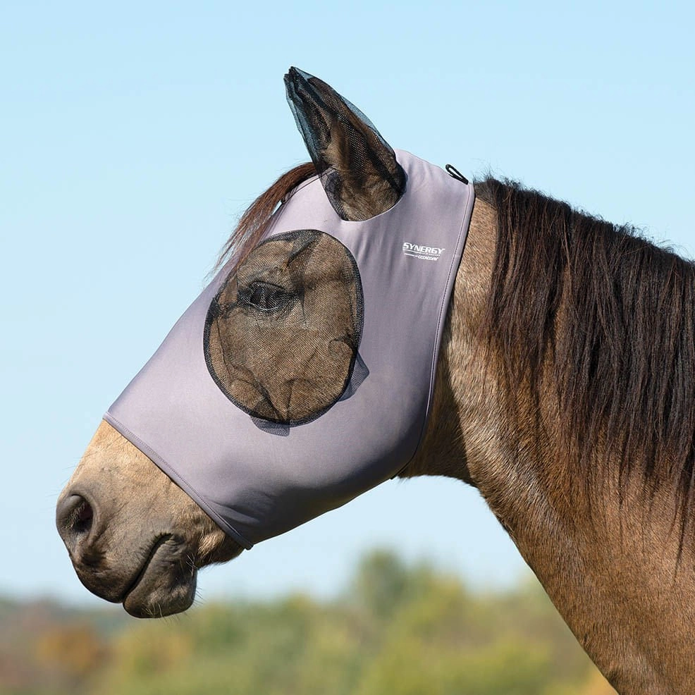 Coolcore Cooling Horse Fly Mask with Ears pet shampoo pet brush pet wipes pet scissors pets comb