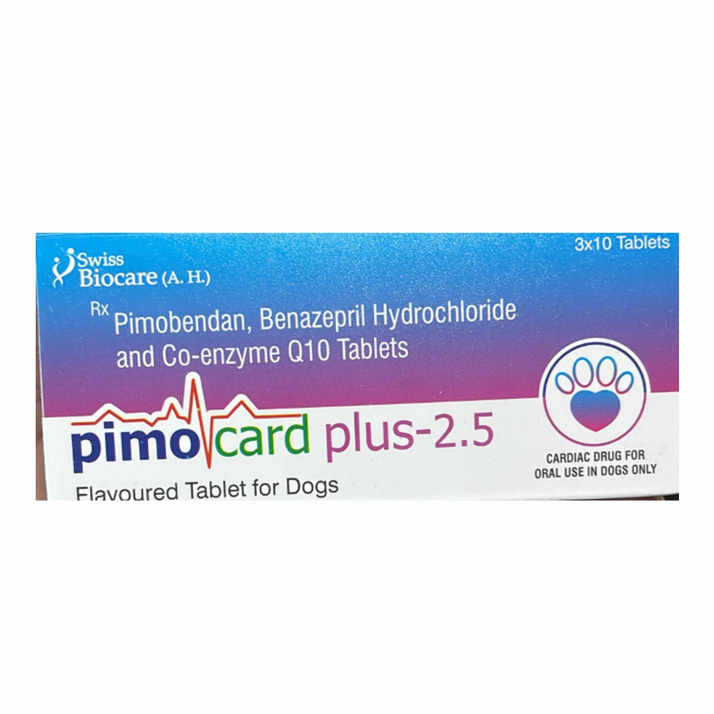Corise Pimocard Plus 2.5 mg Chewable Tablets for Dogs
