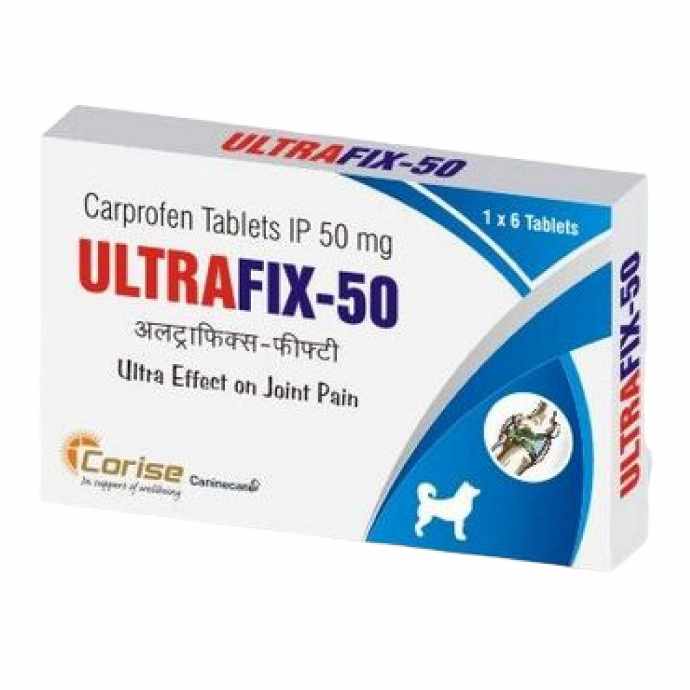 Corise Ultrafix 50mg (Carprofen) Tablets for Dogs and Cats