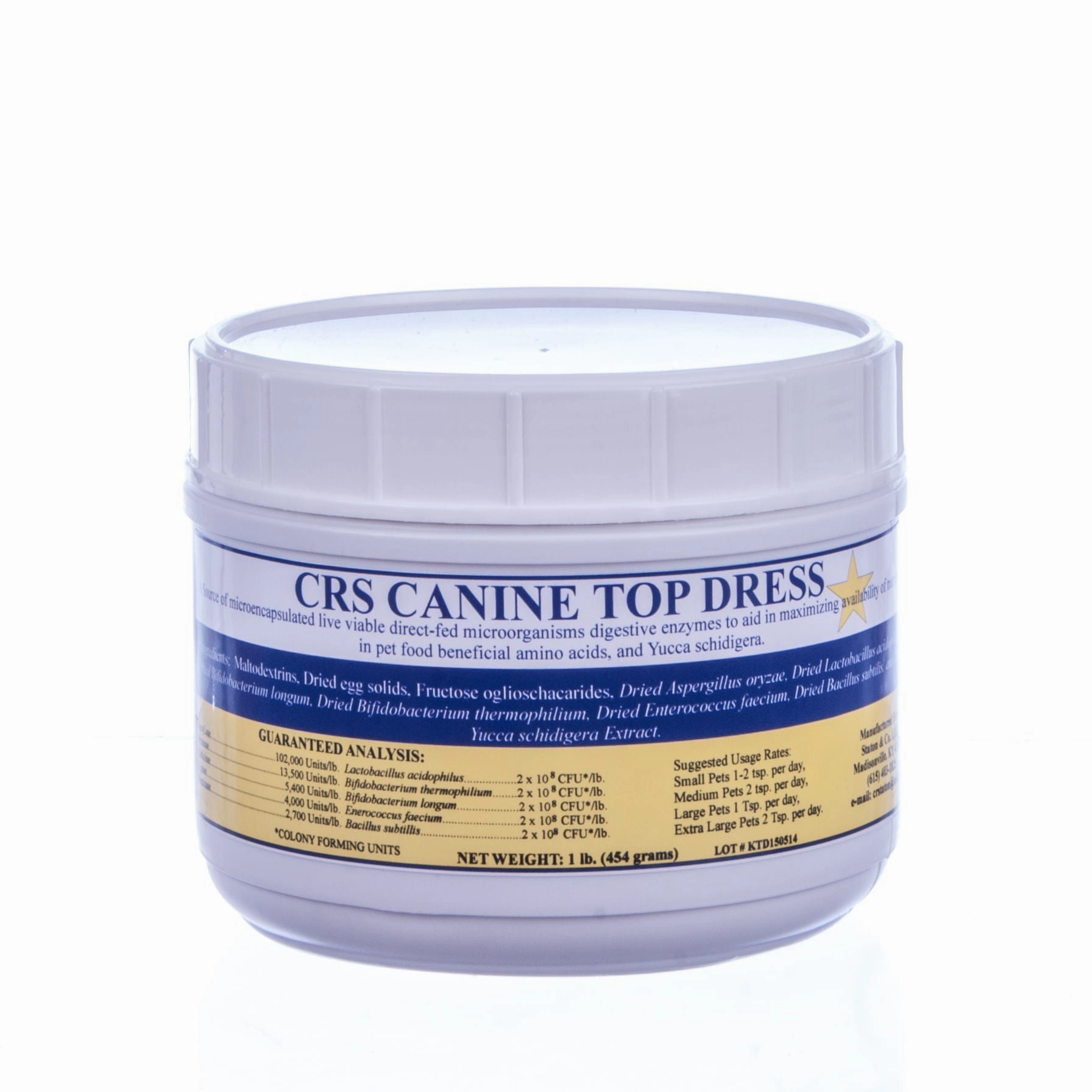 CRS Gold Canine Top Dress, 1 lb cat grooming cat shampoo cat conditioner cat comb cat grooming glove