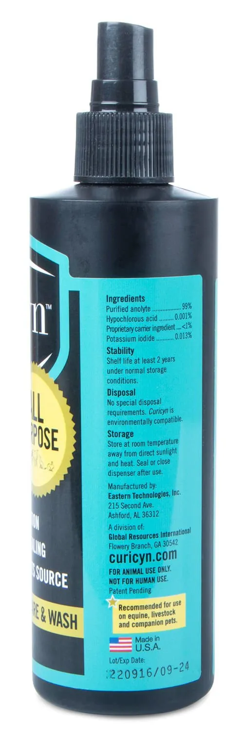 Curicyn Original Formula Wound Cleaner Skin Care Spray