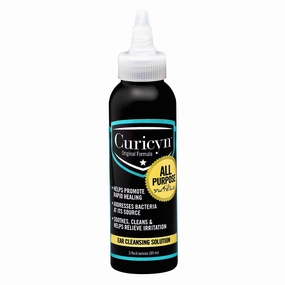 Curicyn Ear Cleansing Solution, 3 oz cat grooming cat shampoo cat conditioner cat comb cat grooming glove