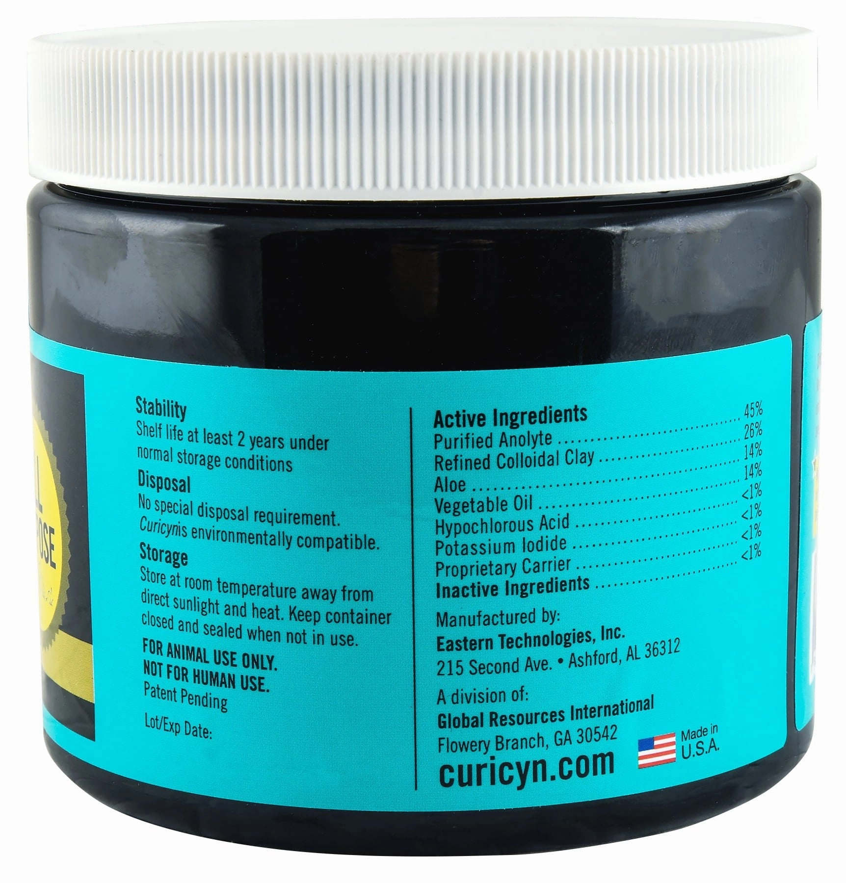 Curicyn Wound Care Clay