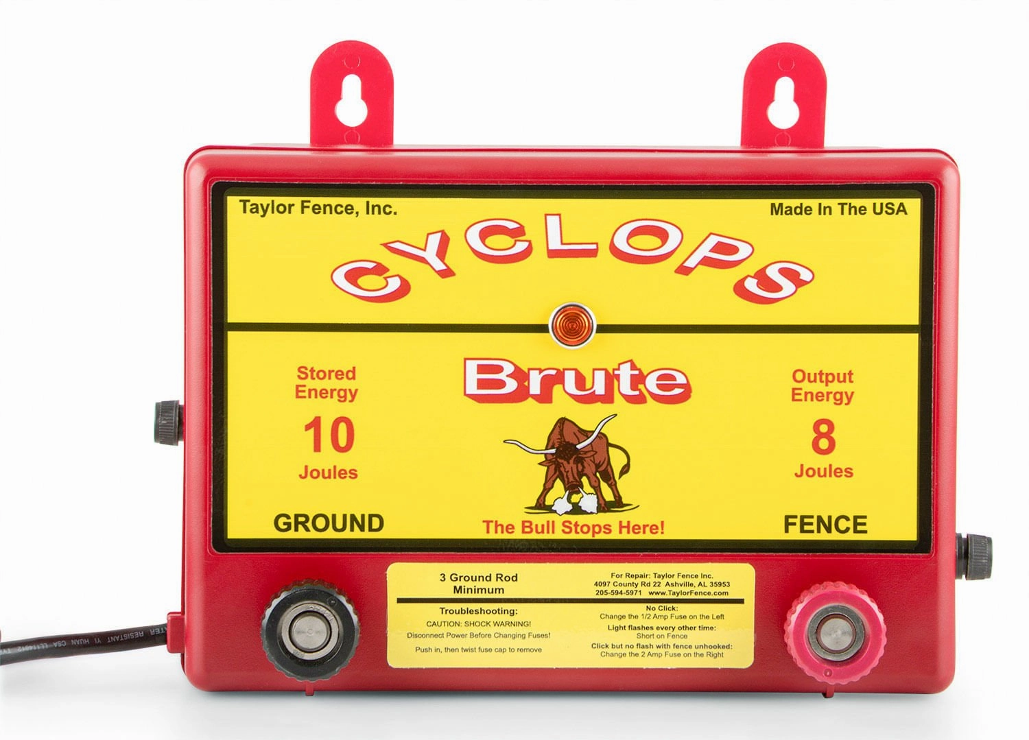 Cyclops Brute 8 Joule AC Fence Charger cat wet food chicken wet cat food tuna wet cat food gravy kitten food pate cat food