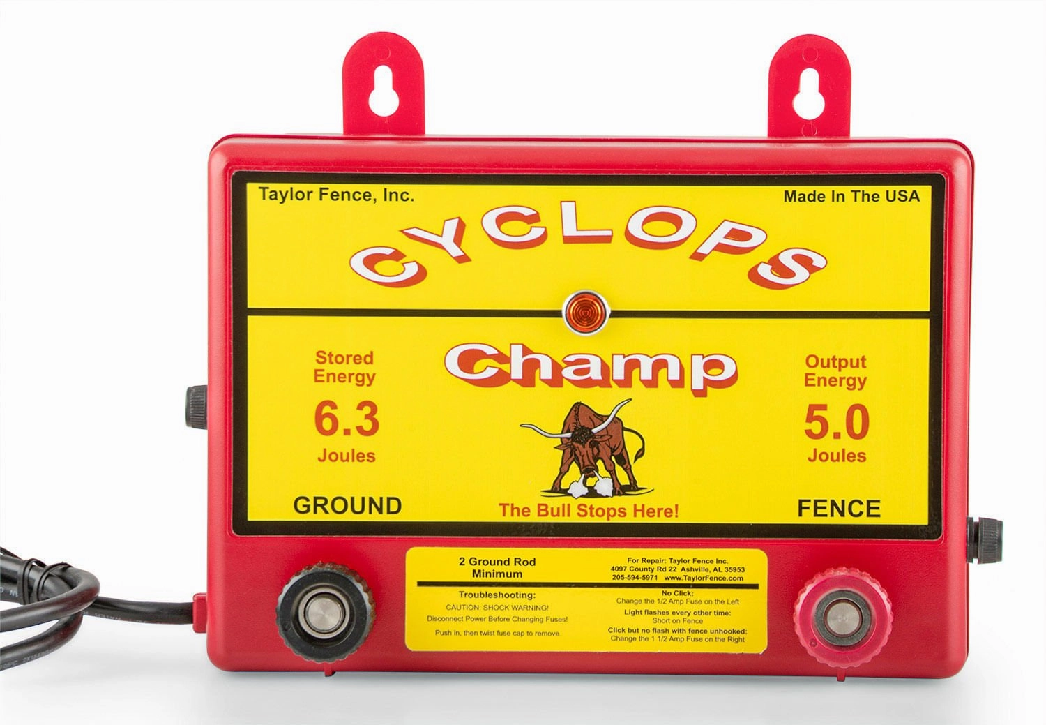 Cyclops Champ 5 Joule AC Fence Charger cat wet food chicken wet cat food tuna wet cat food gravy kitten food pate cat food