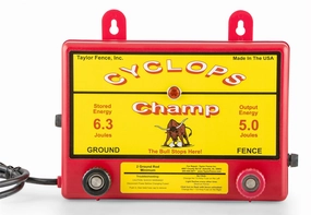 Cyclops Champ 5 Joule AC Fence Charger cat wet food chicken wet cat food tuna wet cat food gravy kitten food pate cat food