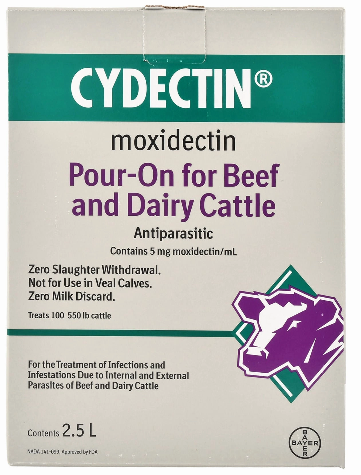 Cydectin Pour On Cattle Wormer