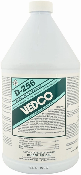 D-256 Disinfectant, gallon chicken supplies backyard chicken coop accessories poultry food chicken vitamins