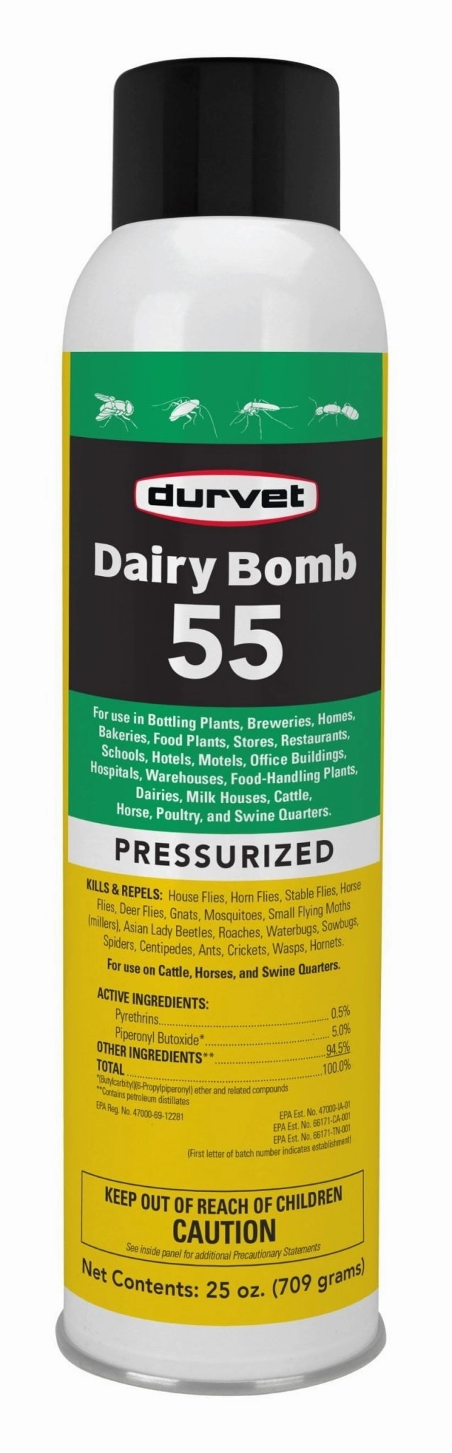 Dairy Bomb 55 Fly & Pest Insecticide, 25 oz multi-pet food pet bundle kits pet care sets pet health combos pet treat packs