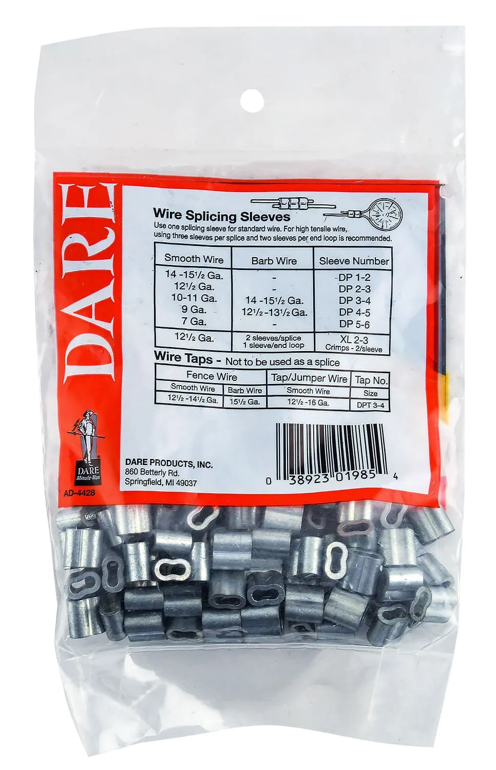 Dare Wire Splicing Sleeves Pack