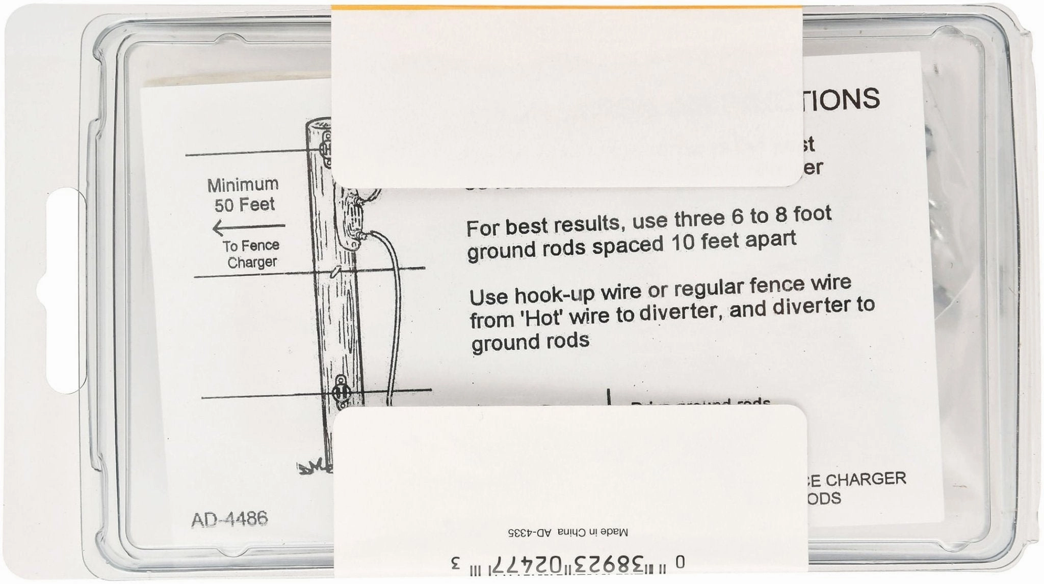 Dare Lightning Arrestor - Lightning Diverter Kit for Electric Fence
