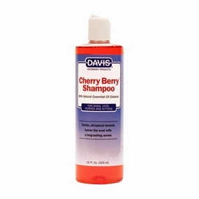 Davis Cherry Berry Pet Shampoo for Dogs & Cats cat climbing tree cat hammock cat steps cat grooming kit cat safety gate