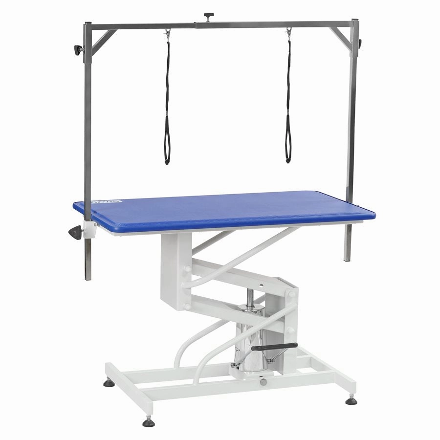 Davis Deluxe Hydraulic Grooming Table with Cushion Top for Dogs & Cats