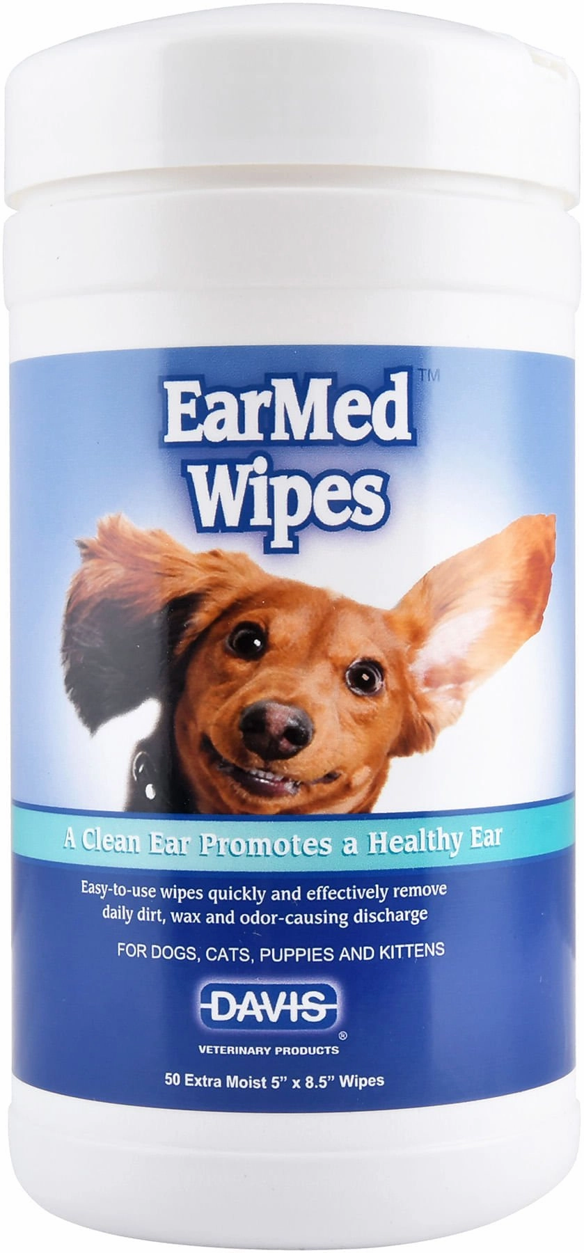 Davis EarMed Wipes, 50 ct plush dog toys fluffy dog toy dog cuddle toy dog toy set stuffed toy for dogs