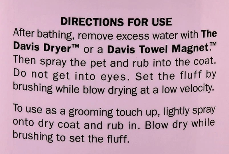 Davis Fluff-Out