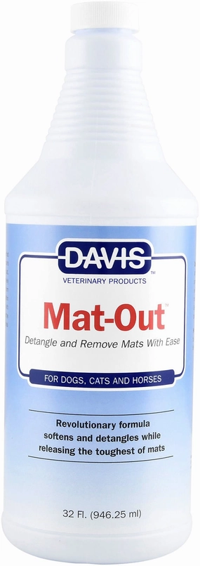 Davis Mat-Out cat grooming cat shampoo cat conditioner cat comb cat grooming glove