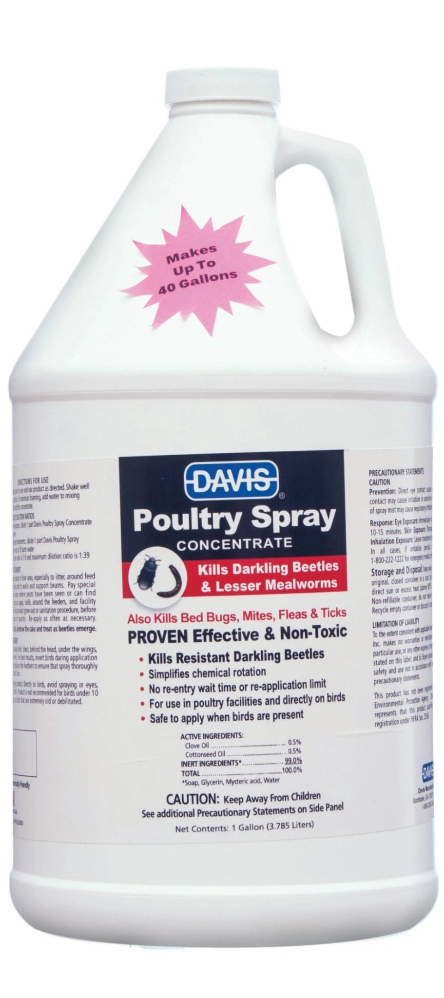 Davis Poultry Spray Concentrate, Gallon puppy accessories new puppy gear puppy bed puppy blanket puppy grooming kit